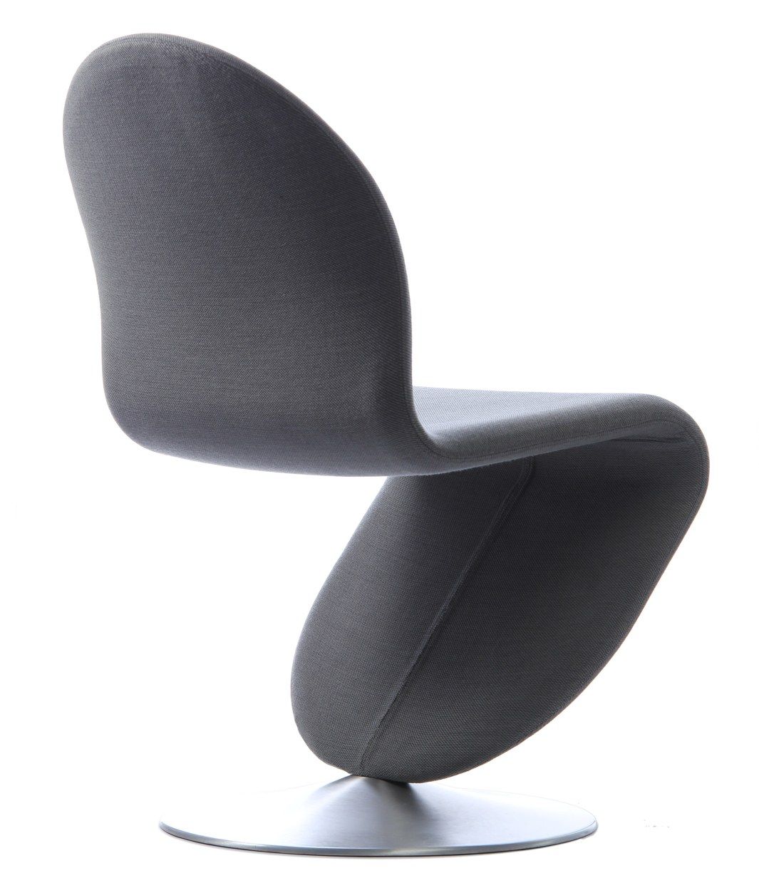 System 1-2-3 Dining Chair Standard Runder Fuß Stuhl Verpan