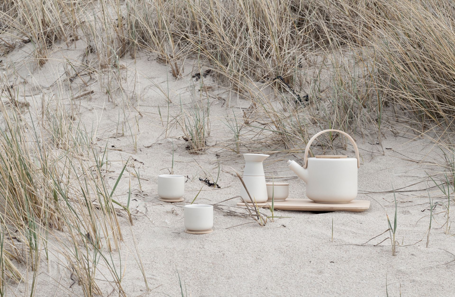 Theo Teekanne sand Stelton EINZELSTÜCK