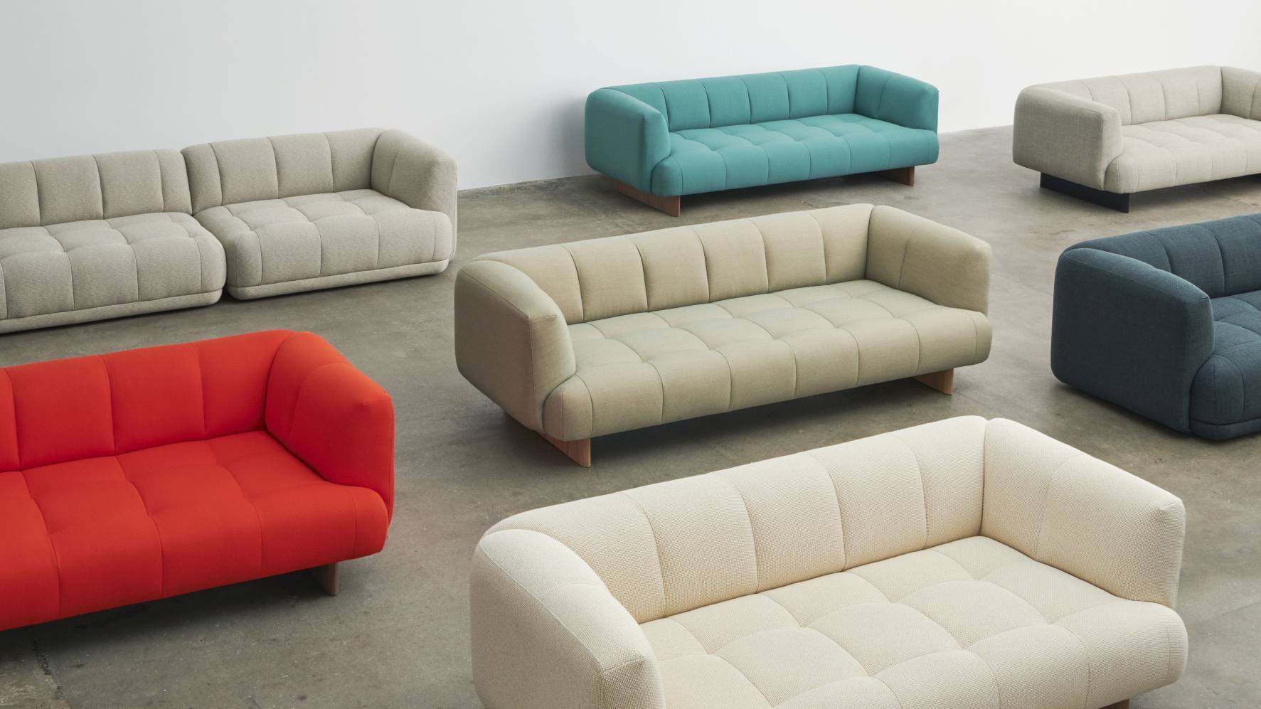 Quilton Lift Sofa 2-Sitzer Hay Quilton Lift Sofa 2-Sitzer Hay