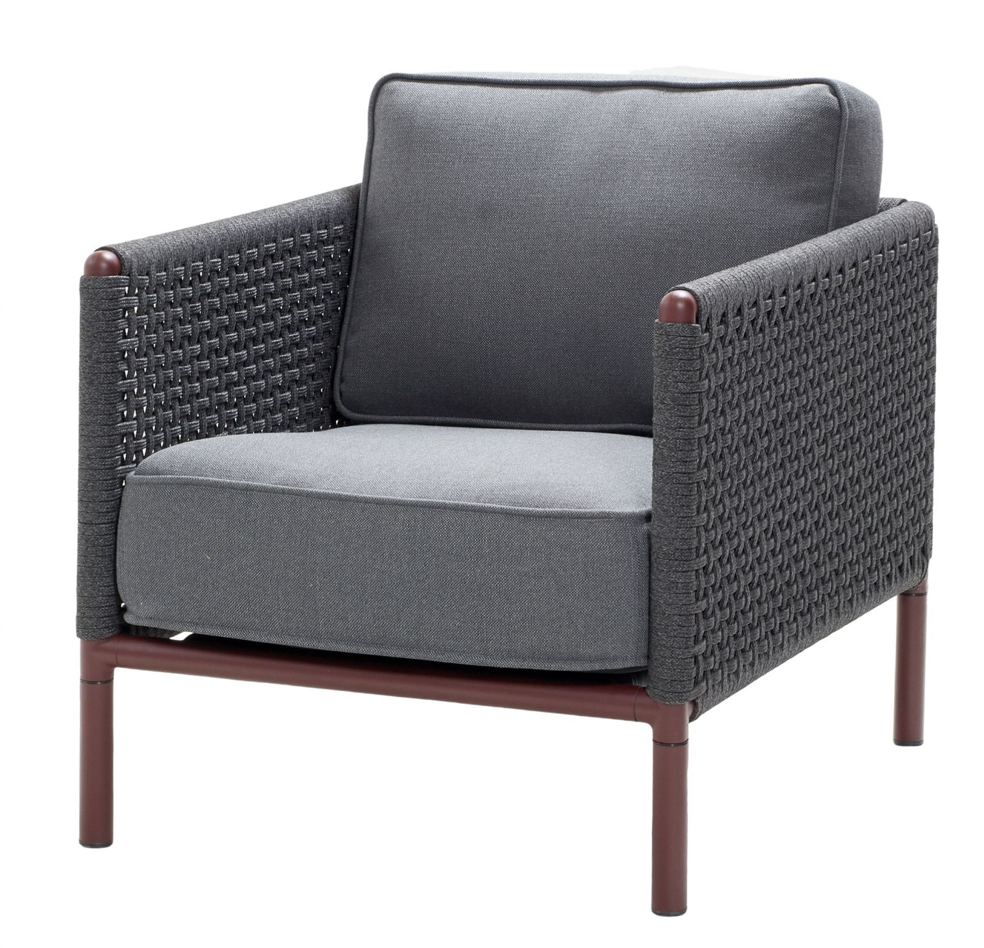 Encore Loungesessel Bordeaux inkl. AirTouch Kissen Cane-Line