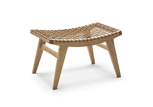 Klismos Hocker mit Filzgleiter Knoll International