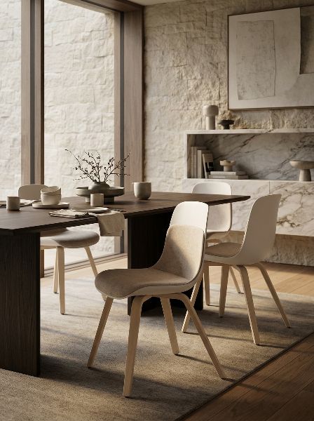 Elephantino Stuhl Holzgestell Kristalia