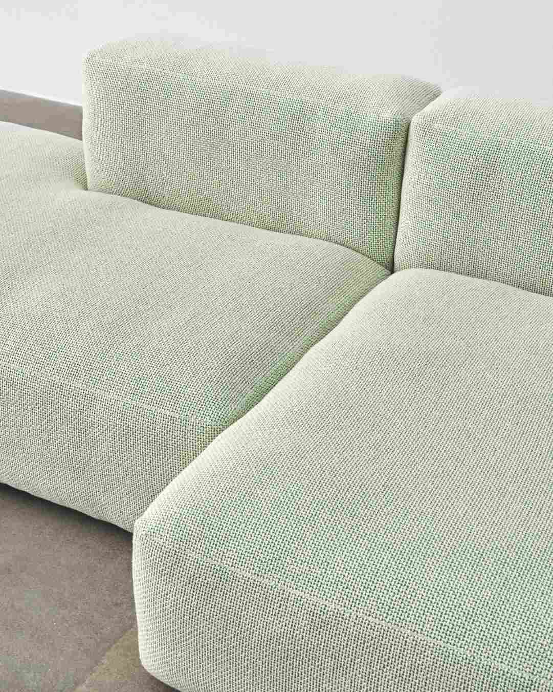 Mags Soft Sofa 2,5 Sitzer Combination 3 mit Armlehne links Hay
