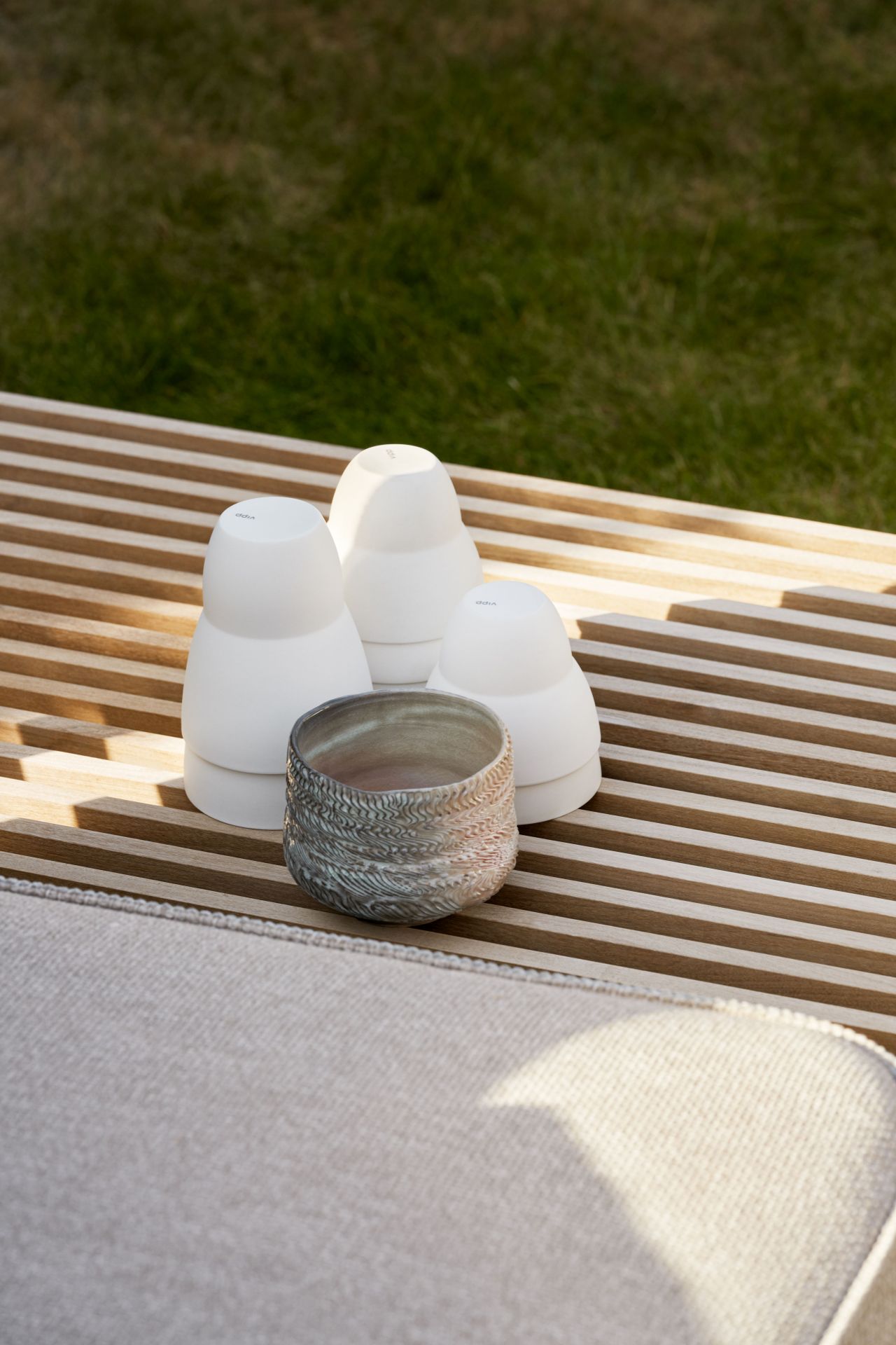 Open-Air Outdoor Sofa offenes Ende links Vipp