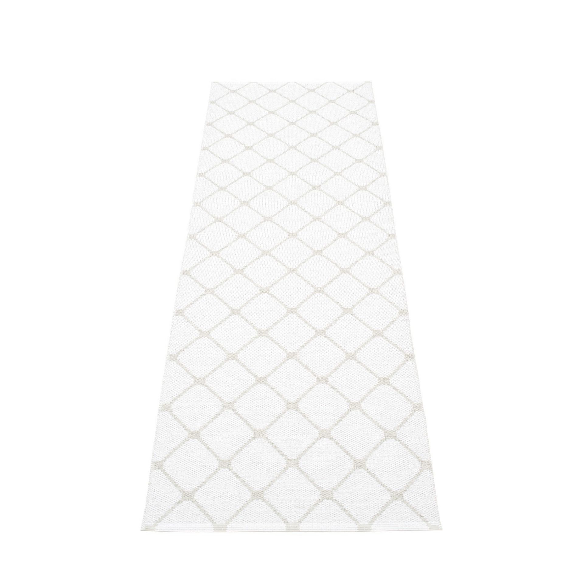 Rex Kunststoffteppich 70x240 cm Pappelina Fossil Grau-Weiß