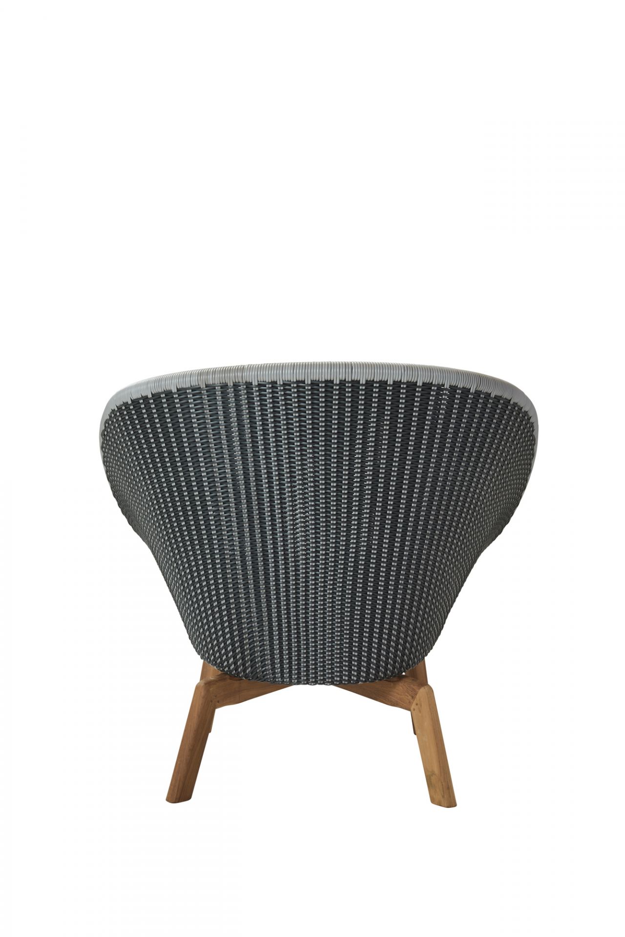 Peacock Outdoor Loungesessel Faser Cane-Line grau