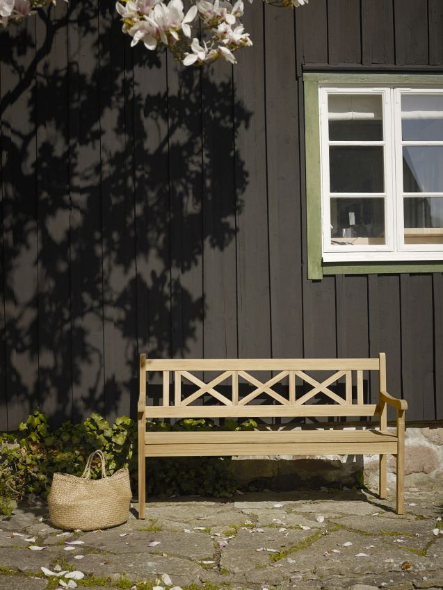 Skagen Bench Gartenbank Outdoor Skagerak by Fritz Hansen