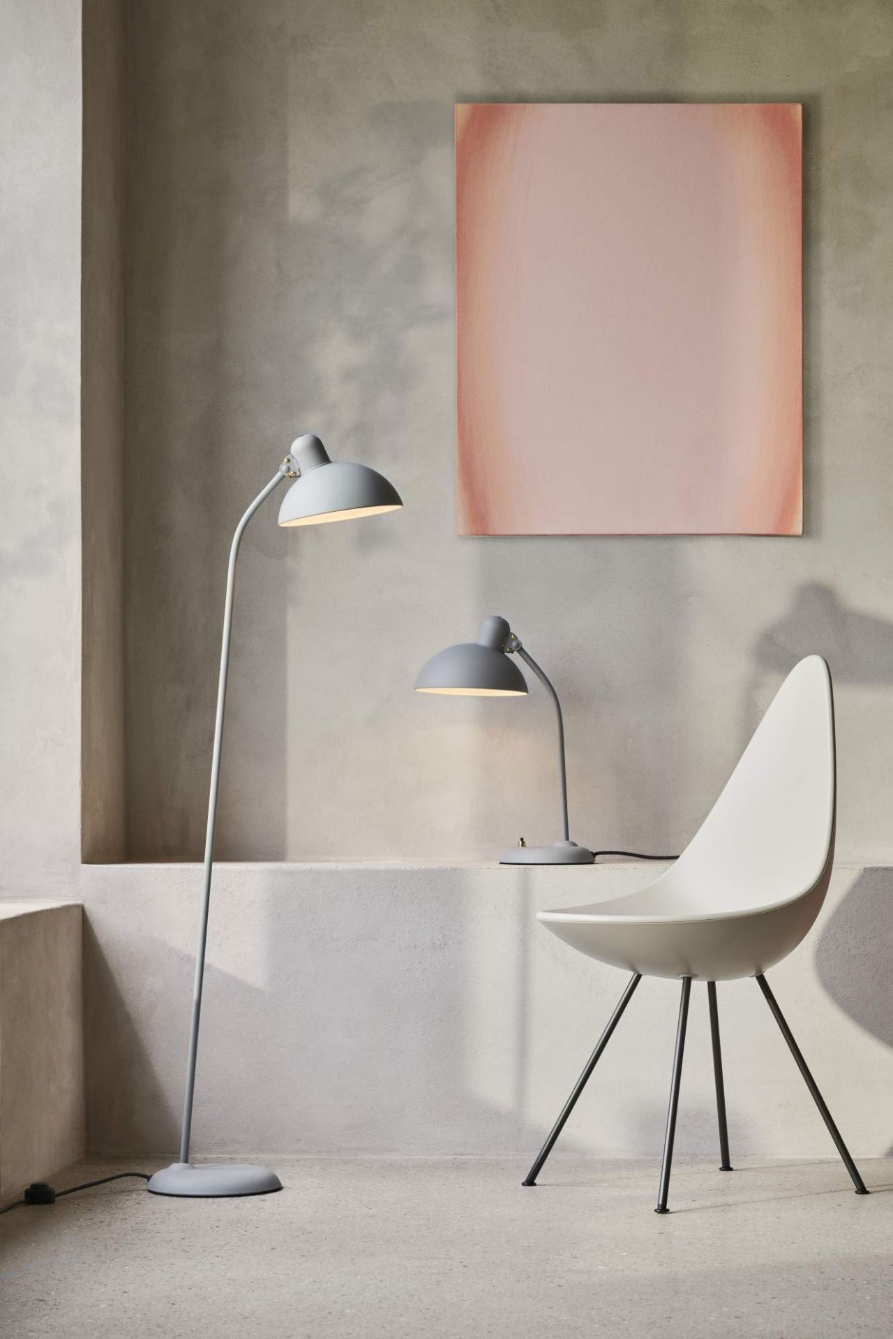 6556 T Tischleuchte KAISER idell Fritz Hansen Easy grey
