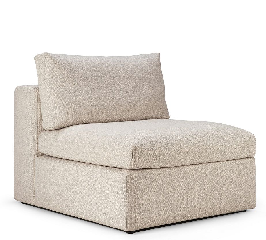 Mellow Sofa Off White Eco Stoff 1 Sitzer Ethnicraft