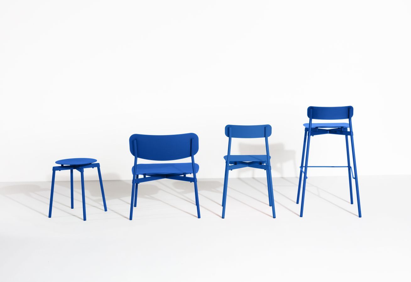 Fromme Chair Stuhl Petite Friture Blau Fromme Chair Stuhl Petite Friture Blau