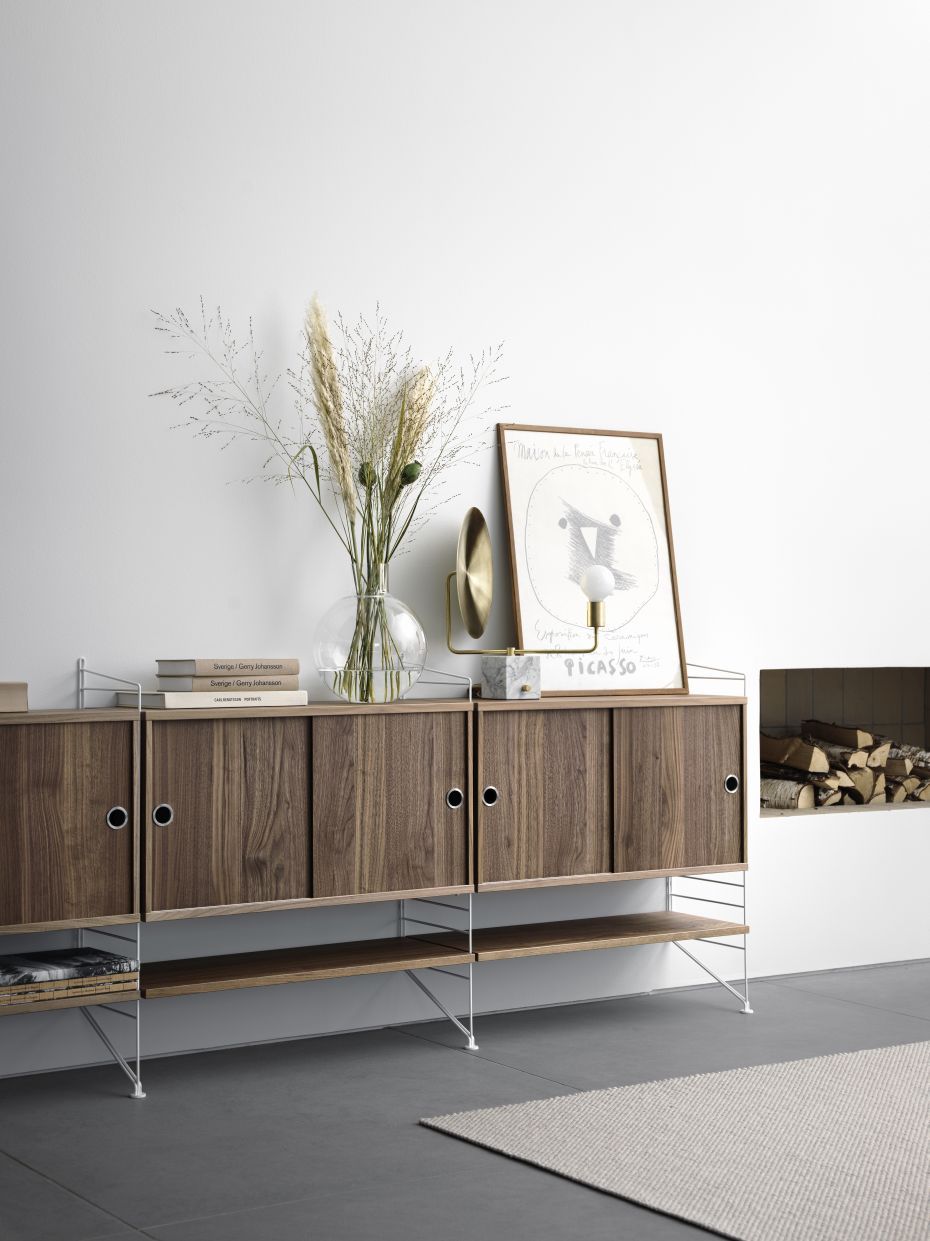 Einzelteil Regalboden B 78 cm 3-er Pack String Furniture 