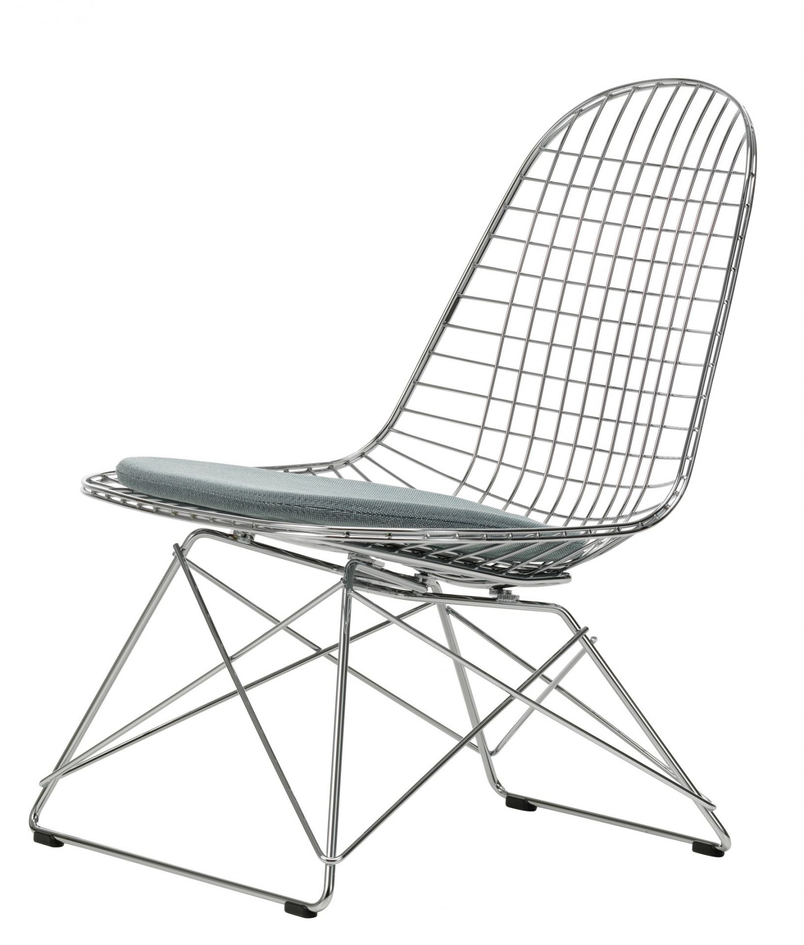 LKR-5 Wire Chair Stuhl mit Sitzkissen Vitra