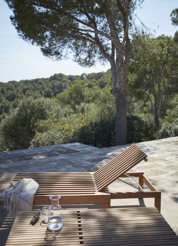 Riviera Sunbed Sonnenliege Outdoor Skagerak by Fritz Hansen
