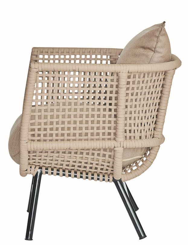 Suka Lounge Sessel Outdoor Jan Kurtz Taupe Suka Lounge Sessel Outdoor Jan Kurtz Taupe