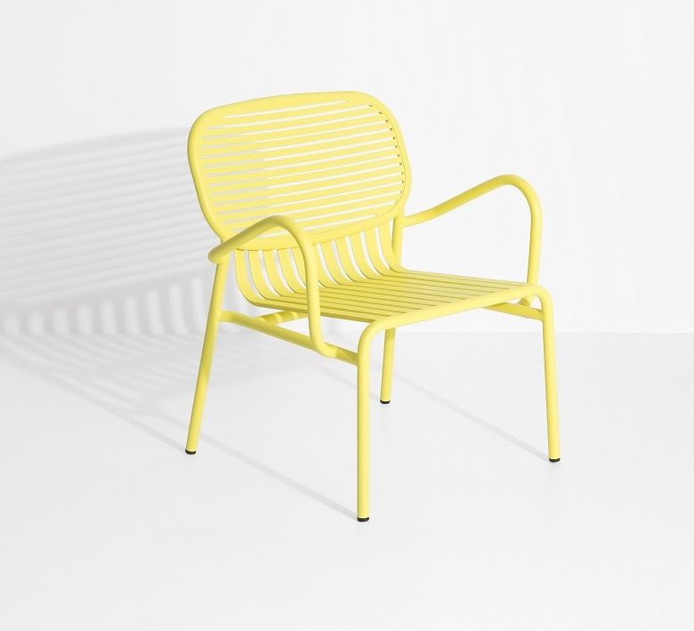 Week-End Garden Armchair Sessel Petite Friture Gelb
