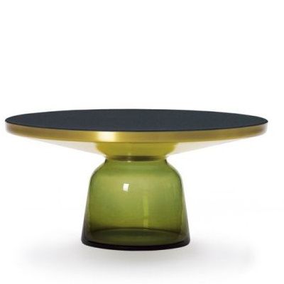 Bell Coffee Table Couchtisch Messing Olivgrün ClassiCon