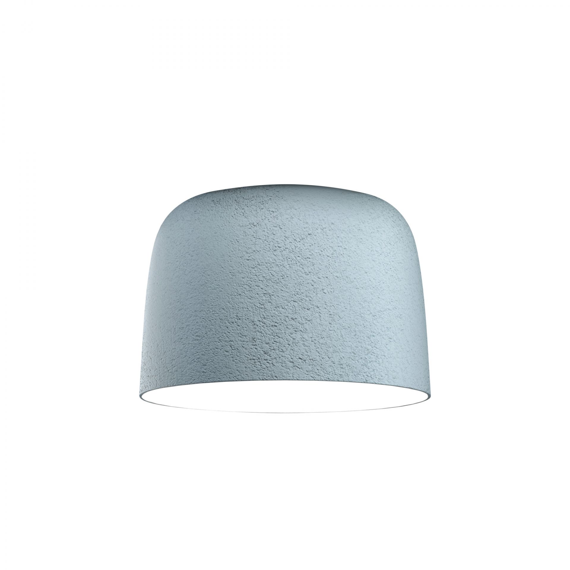 Himmelblaue Djembé Deckenleuchte von Marset mit LED-Beleuchtung, moderne Innenraumleuchte für Wohnzimmer.