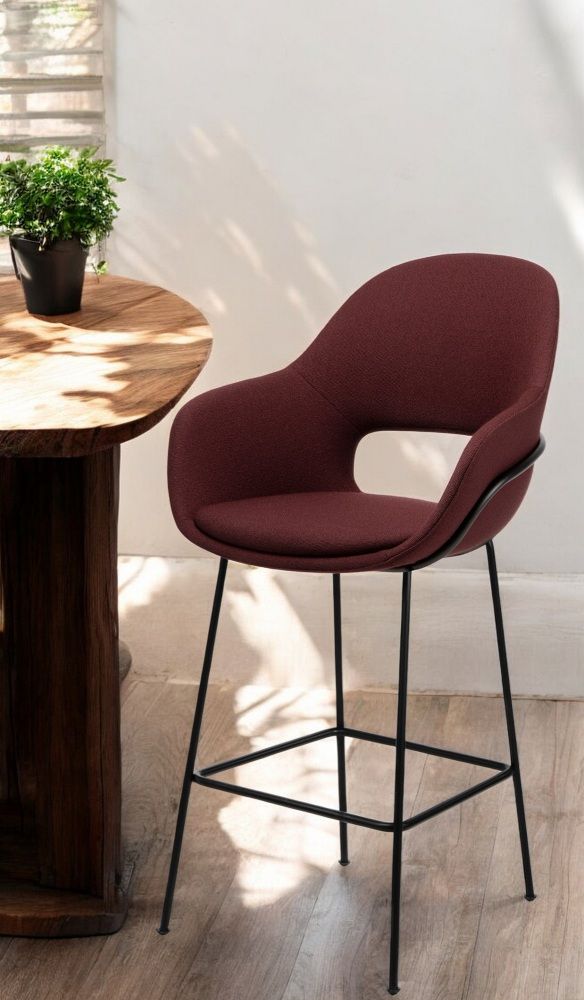 Theia Counter Armchair Barstool High Barhocker Freifrau Manufaktur 