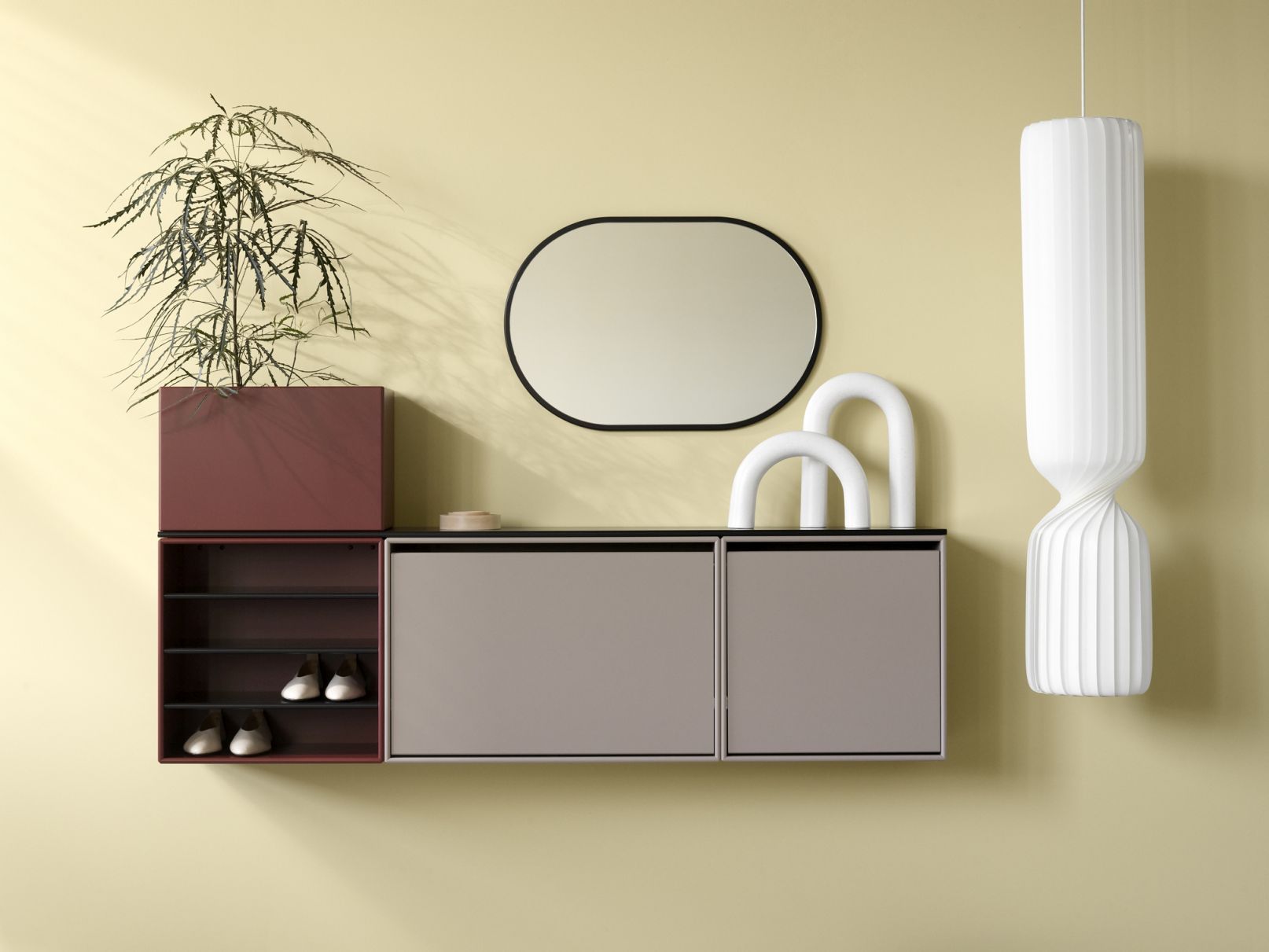 Hide Schuhschrank Oat Montana QUICK SHIP
