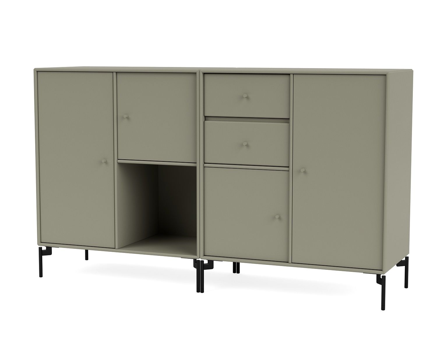 Couple Sideboard C Gestell Schwarz Montana QUICK SHIP
