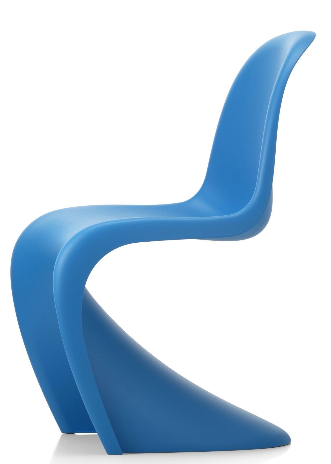 Panton Chair Kunststoff Stuhl Vitra Gletscherblau NEUE HÖHE