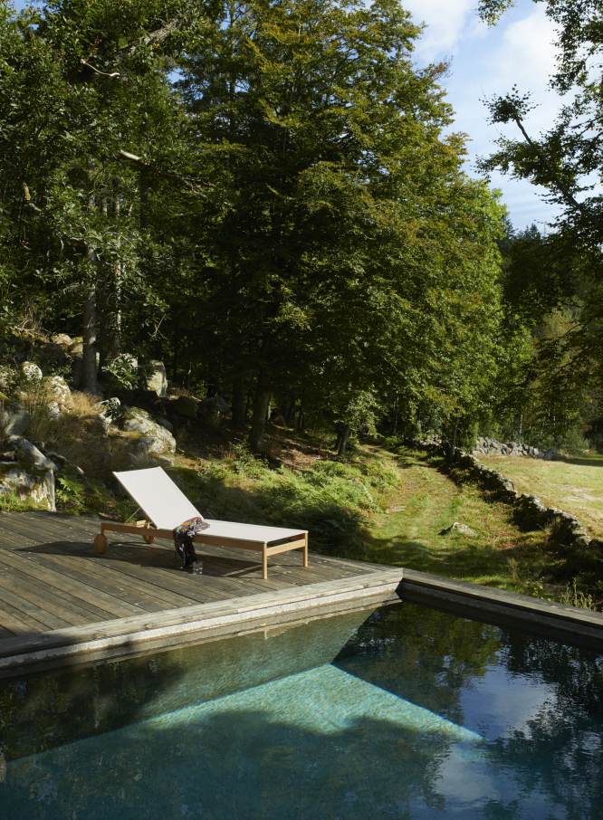 Pelagus Sunbed Sonnenliege Outdoor Skagerak by Fritz Hansen