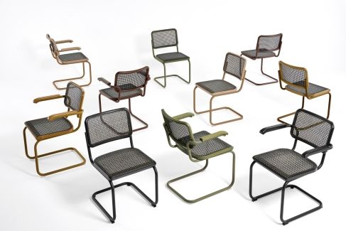 S 64 V Stahlrohr Klassiker Freischwinger Thonet