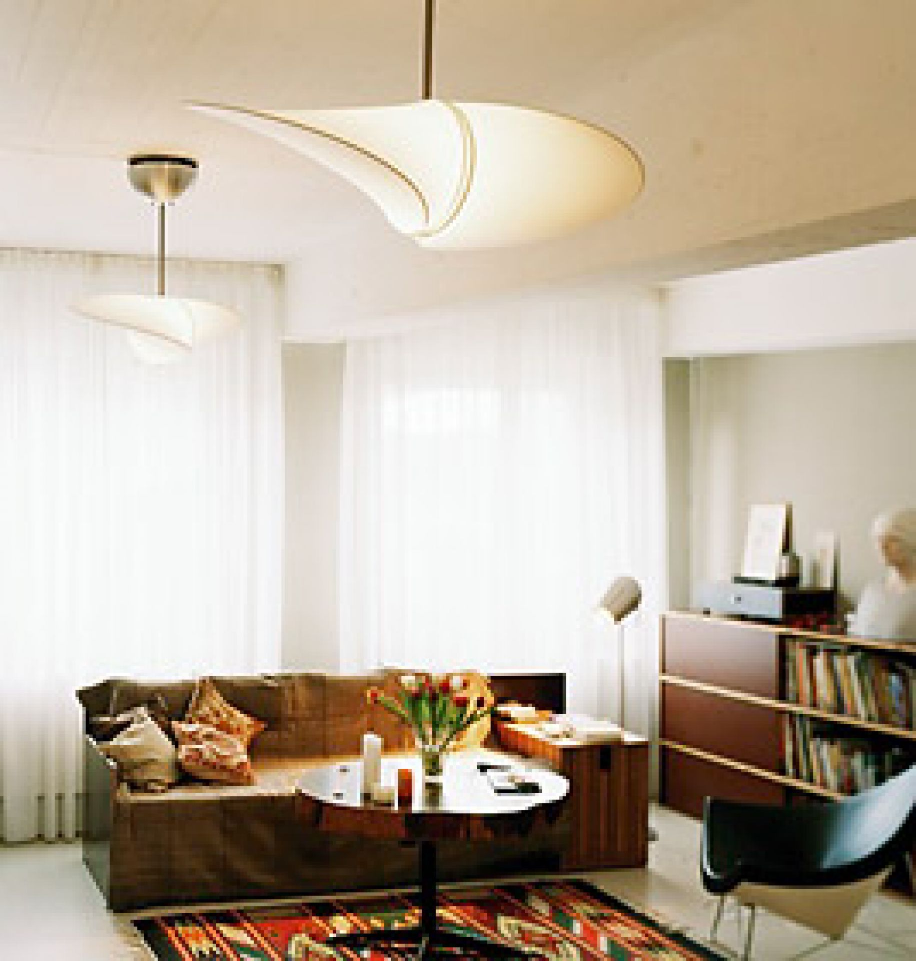 Propeller Deckenleuchte H 82 cm Serien Lighting