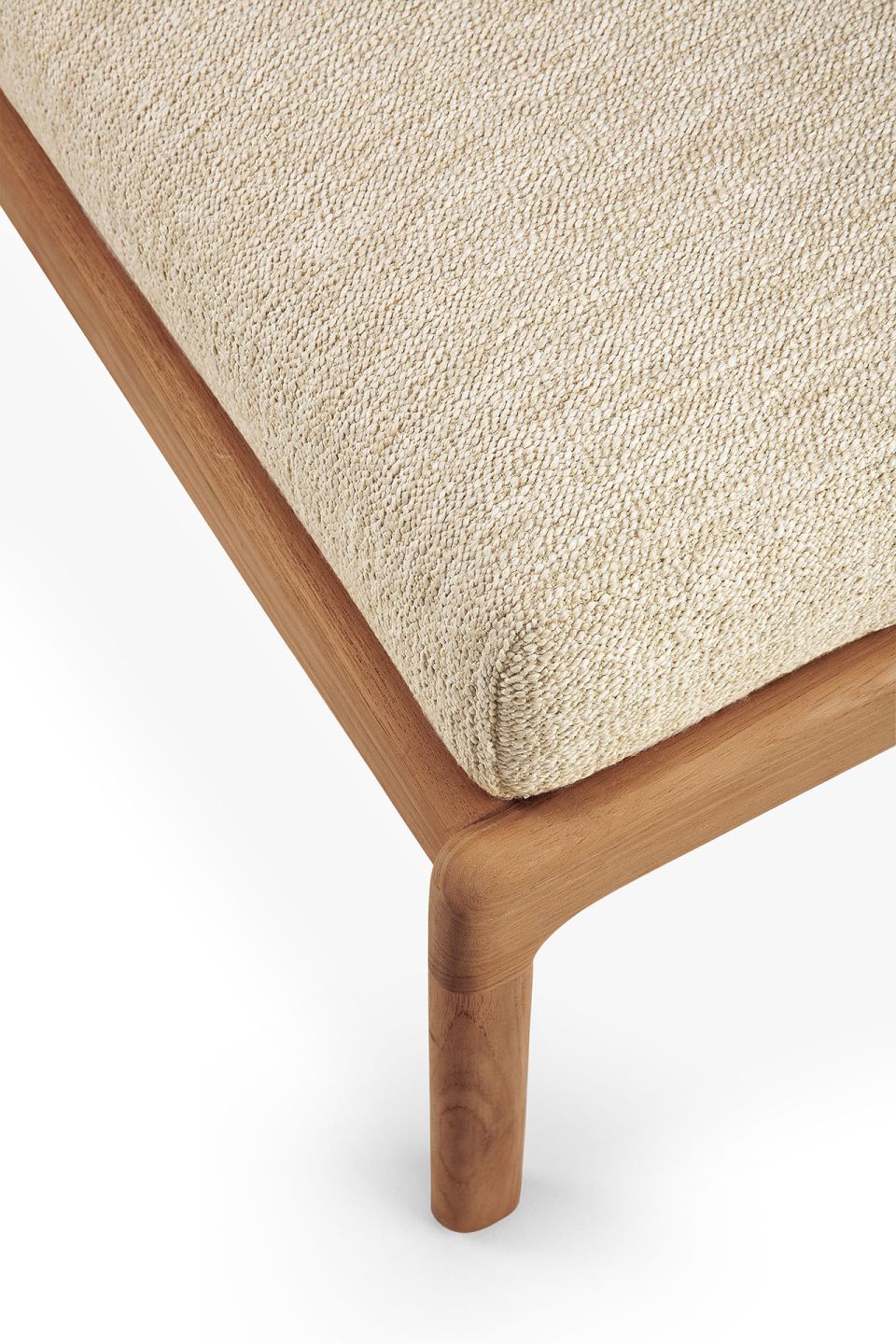 Jack Outdoor Polsterhocker Teak Natutral Ethnicraft