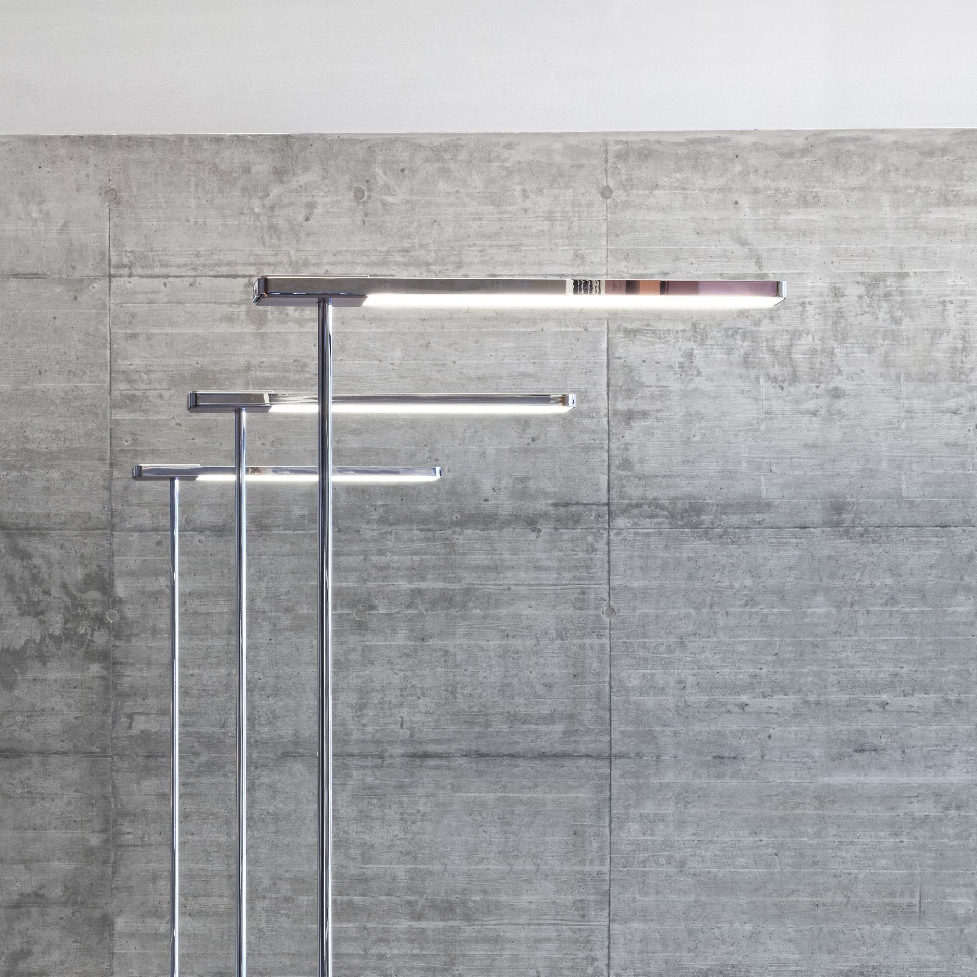 Slice² Tischleuchte mit Adapter für USM Haller Tischsysteme Serien Lighting weiß / integriert