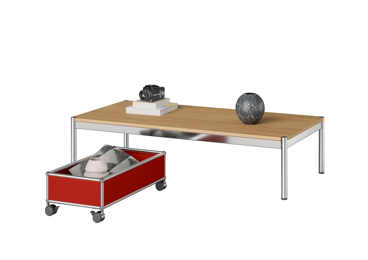 Tisch mit Roll-Box USM Haller