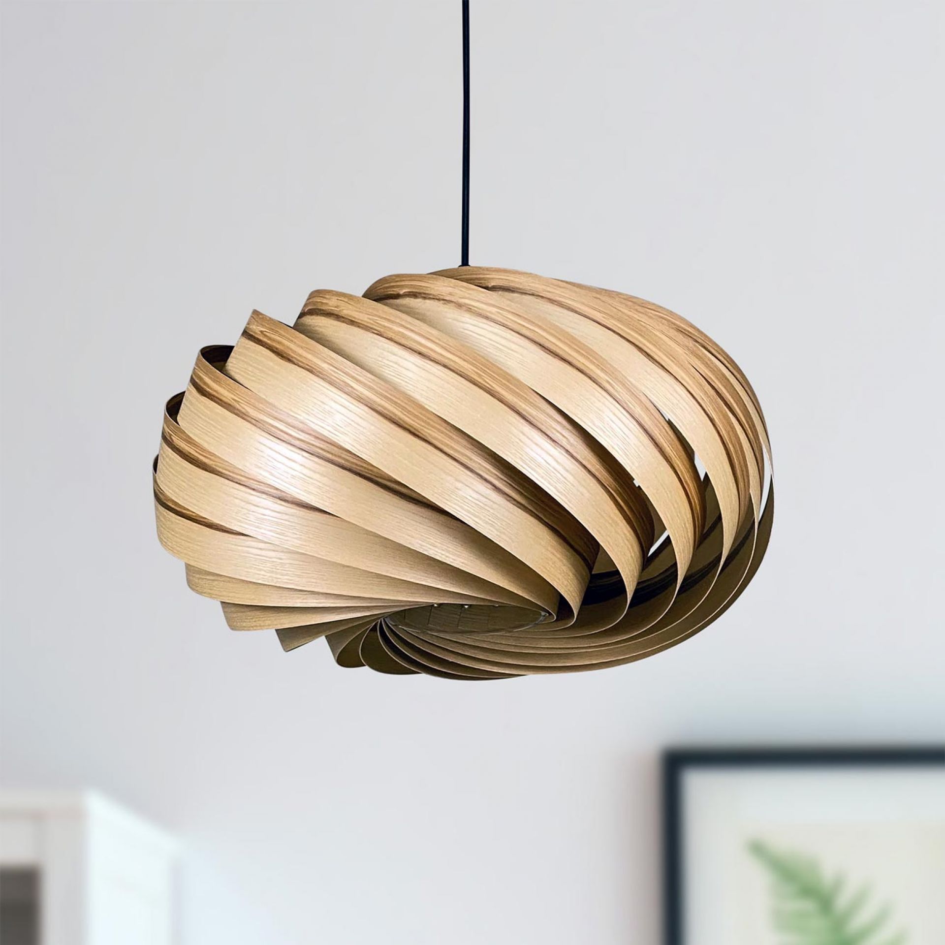 Quiescenta Hängeleuchte Ø45 cm Olivesche Gofurnit