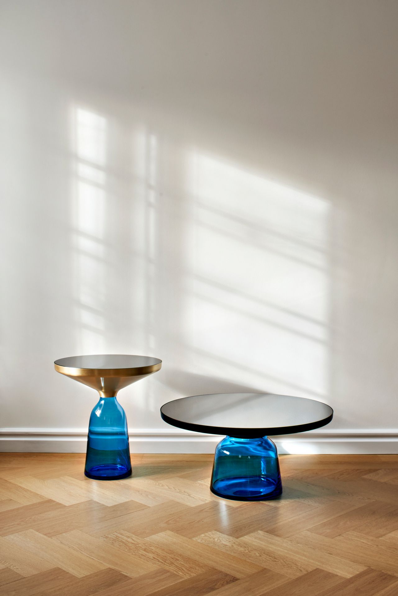 Bell Side Table Beistelltisch Messing Olivgrün ClassiCon