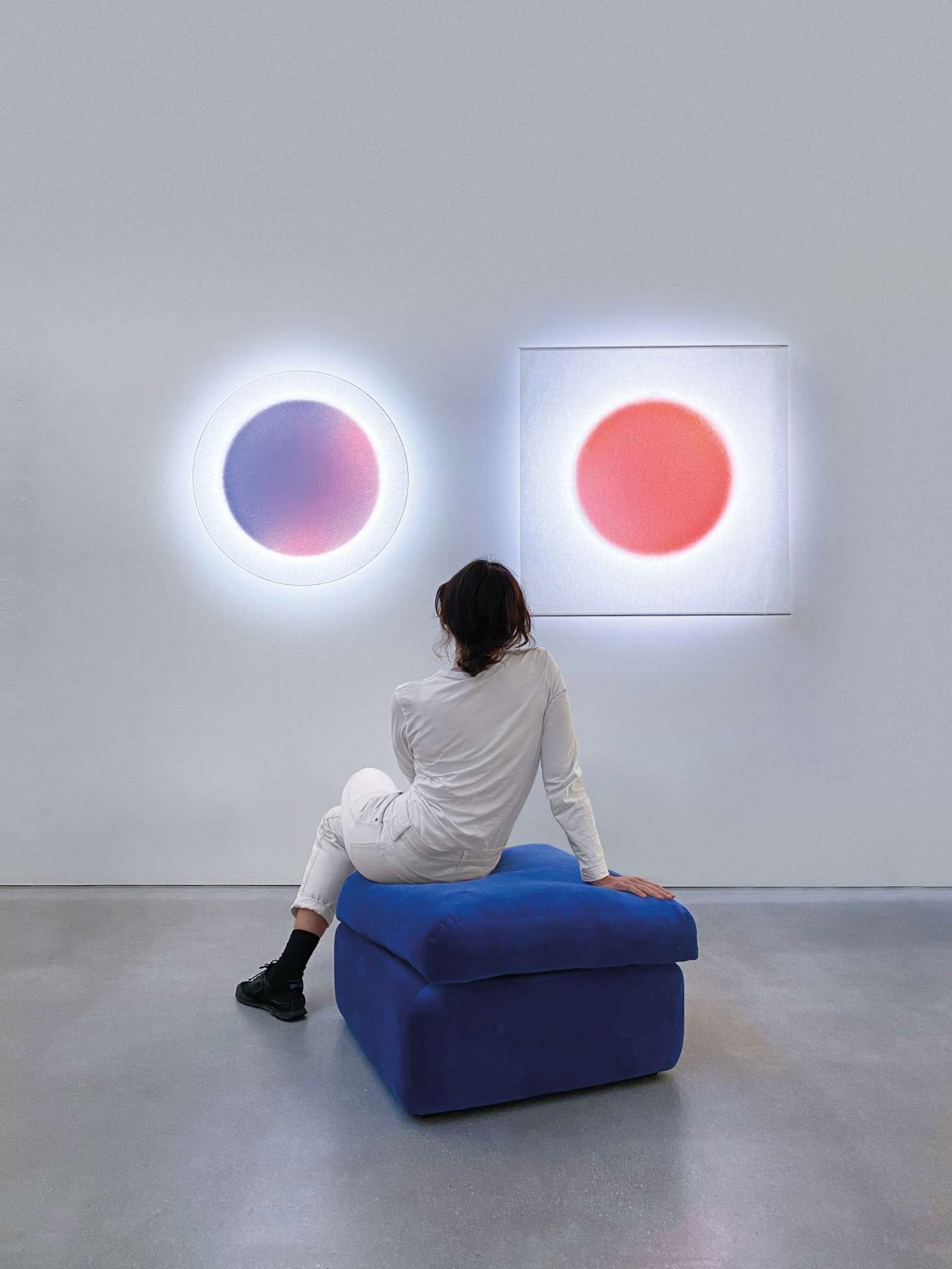 Moodmoon Quadrat Wandleuchte Ingo Maurer 