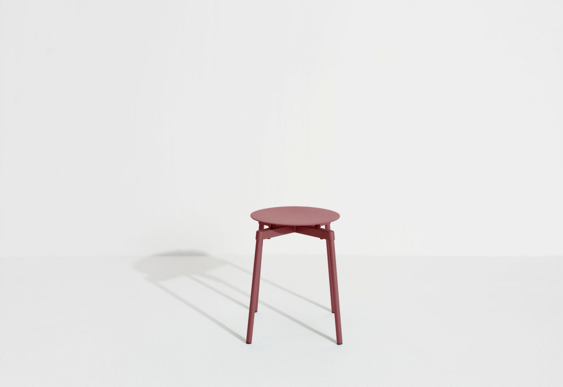 Fromme Stool Hocker Petite Friture Braunrot
