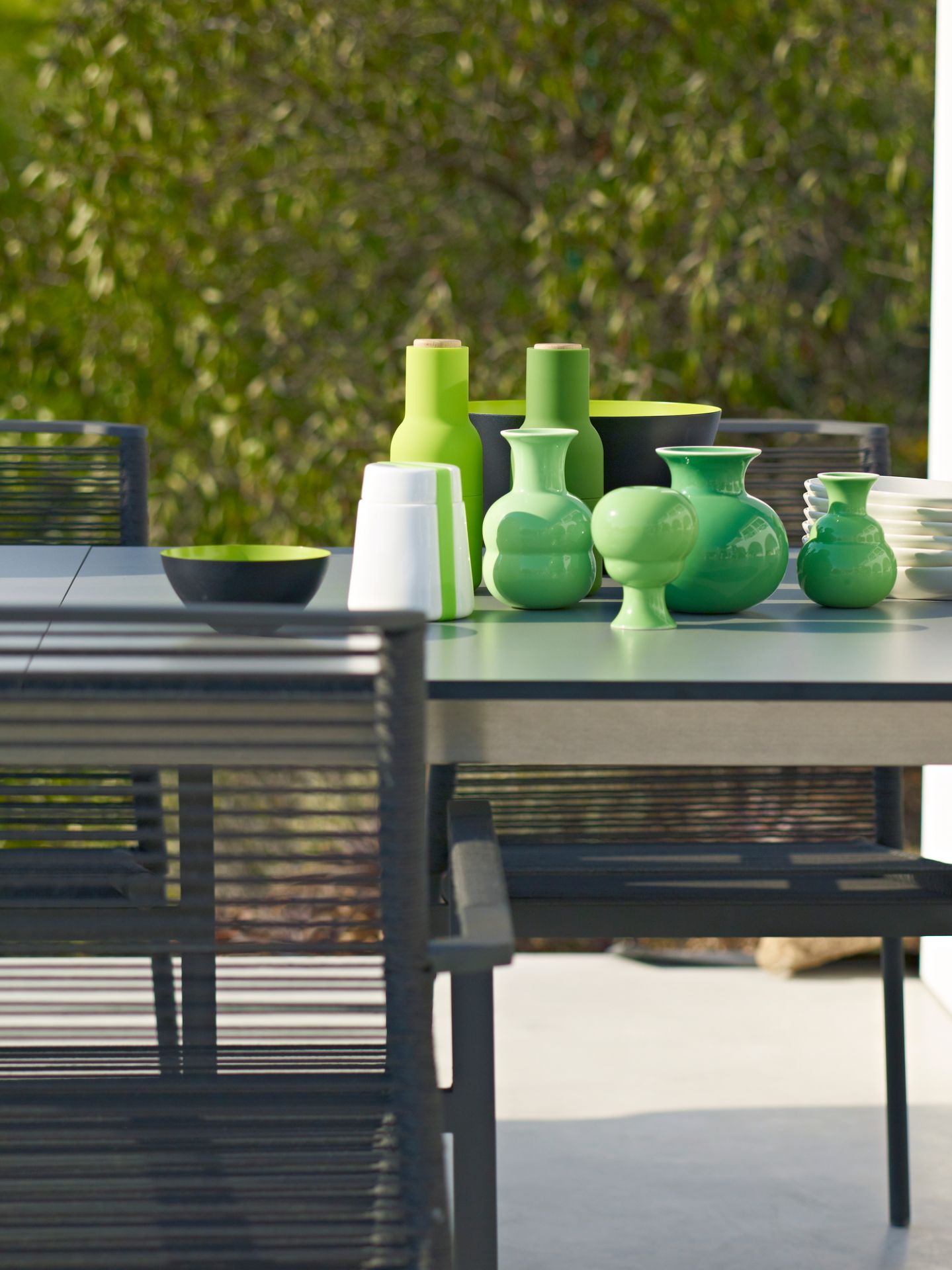 Edge Outdoor Esstisch mit 2 Einlegeplatten Cane-Line