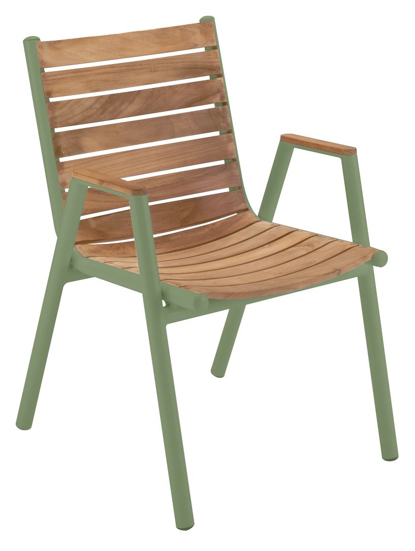 Pilotis Sessel mit Armlehnen Teak Outdoor Fermob
