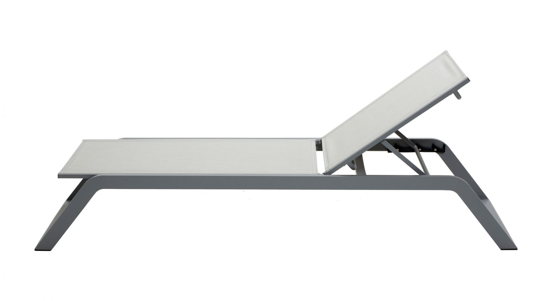 Siesta Outdoor Sonnenliege Cane-Line hellgrau