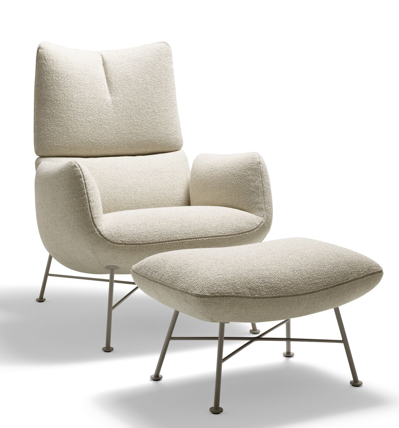 Jalis Lounge Sessel 4-Fuß Drahtgestell Cor