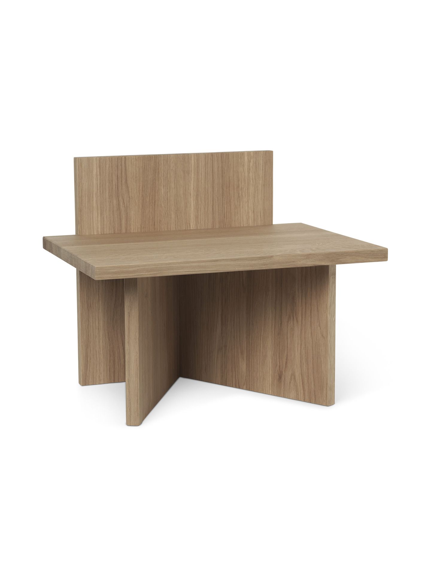 Oblique Stool oak Hocker aus Eiche Ferm Living