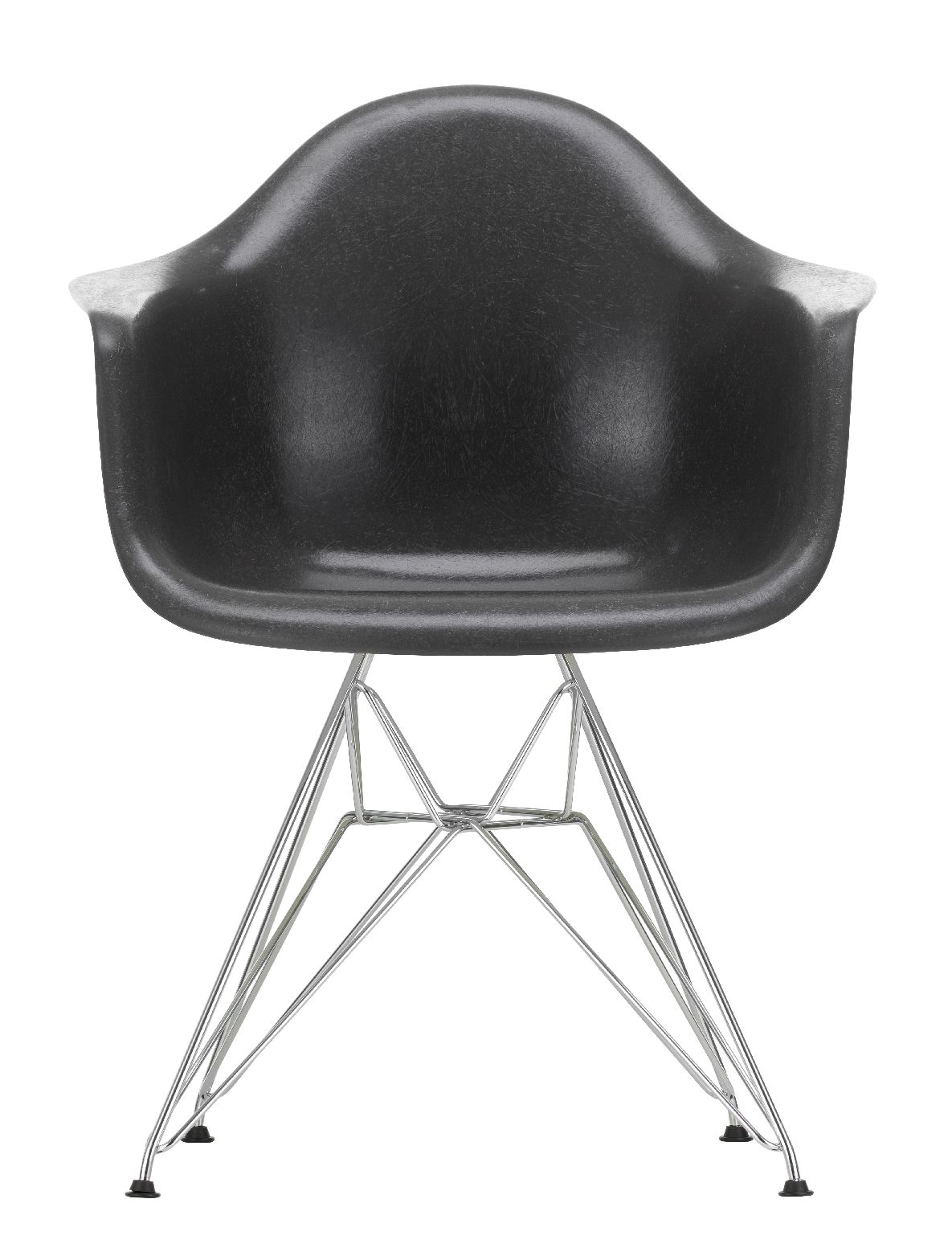 Eames Fiberglass Arm Chair DAR Stuhl ELEPHANT HIDE GREY Vitra EINZELSTÜCK