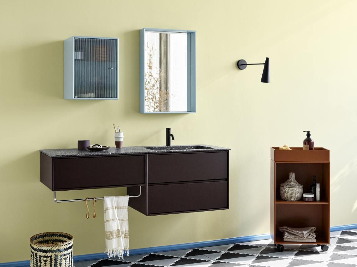 Colour Frame Mirror Shelfie Spiegel Montana