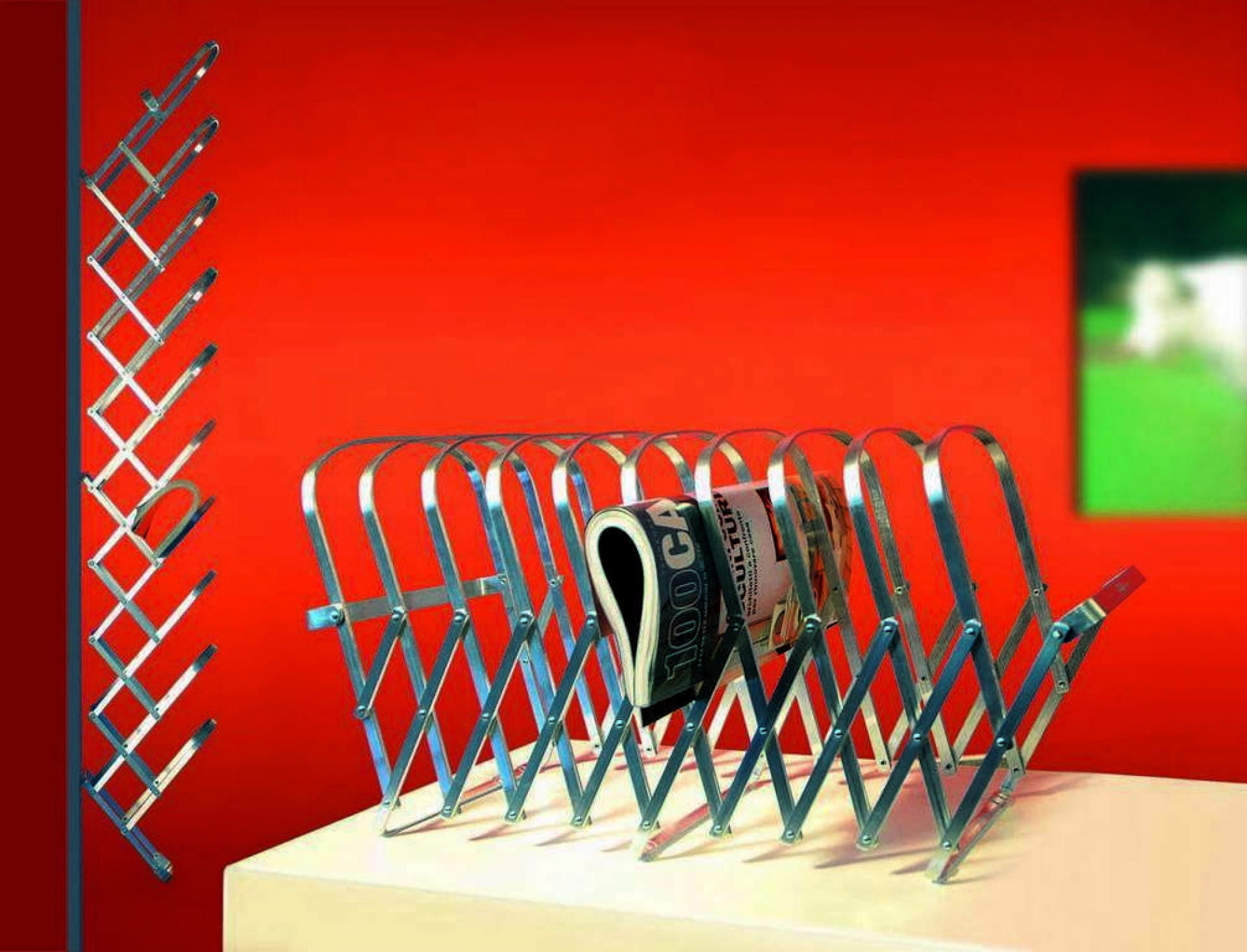 Collator Zeitungsständer Radius