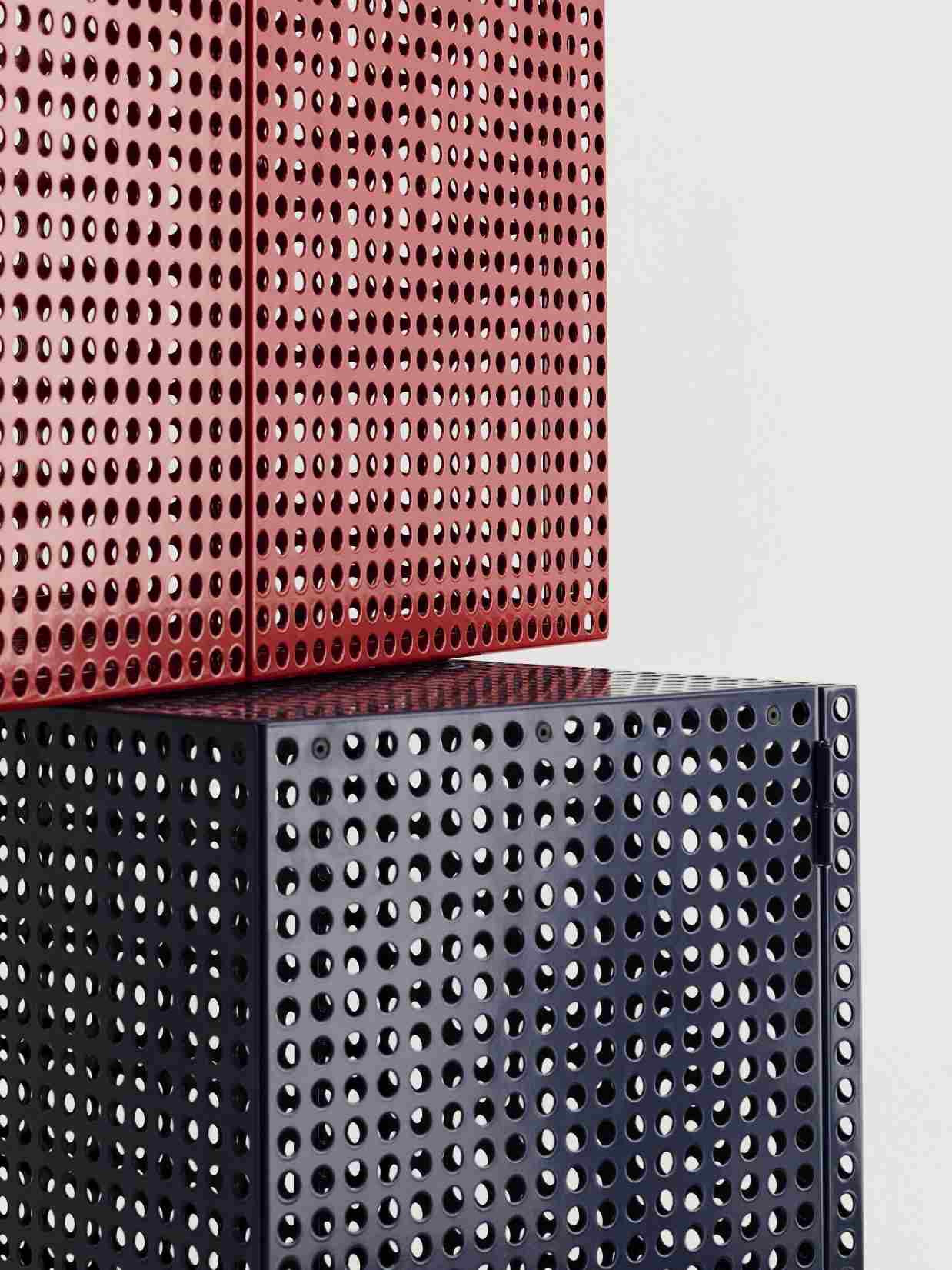 Perforated Cabinet Wall Small Wand Sideboard Hay