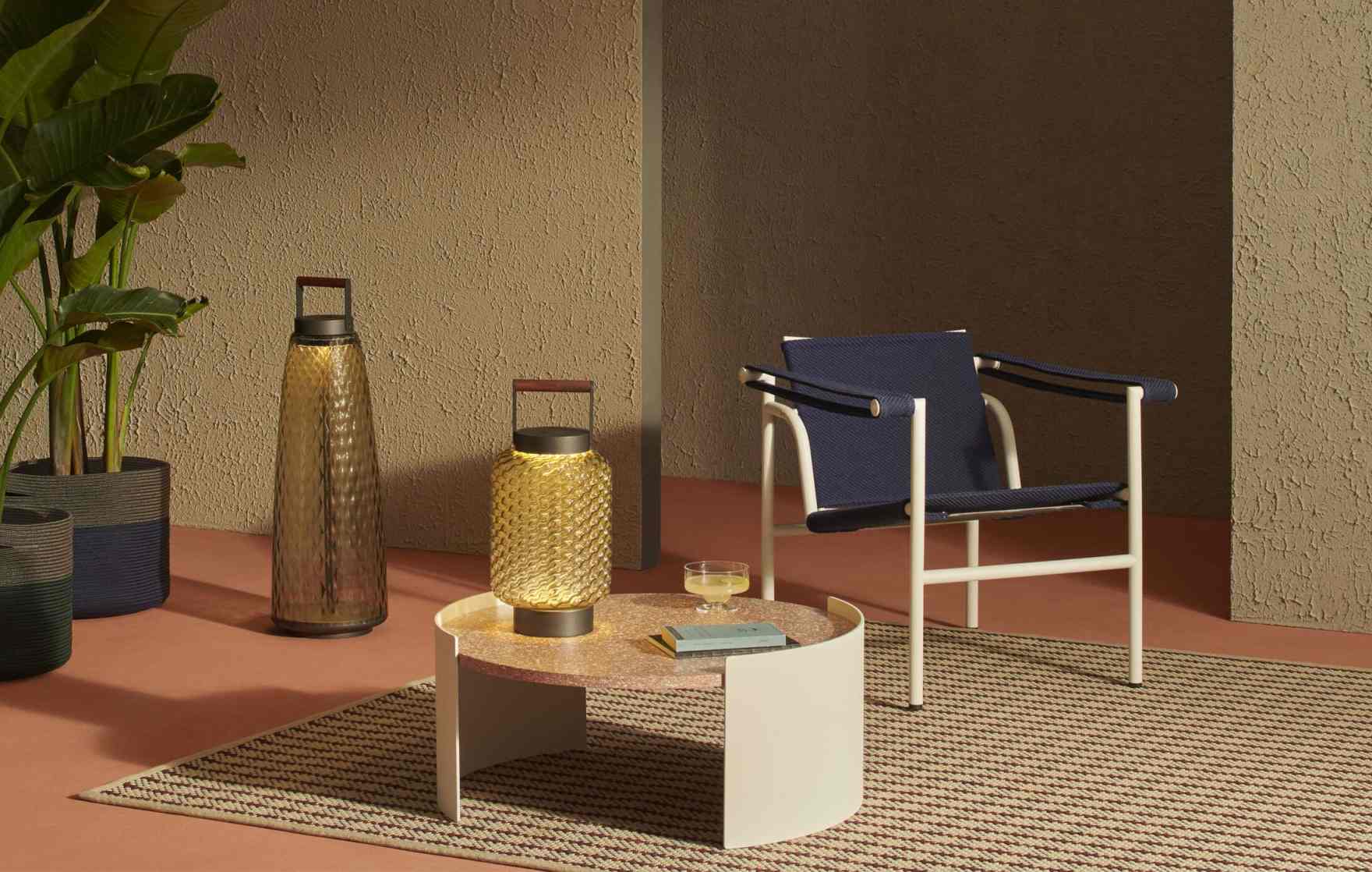 094 Ficupala Outdoor Tischleuchte Akkuleuchte Cassina 