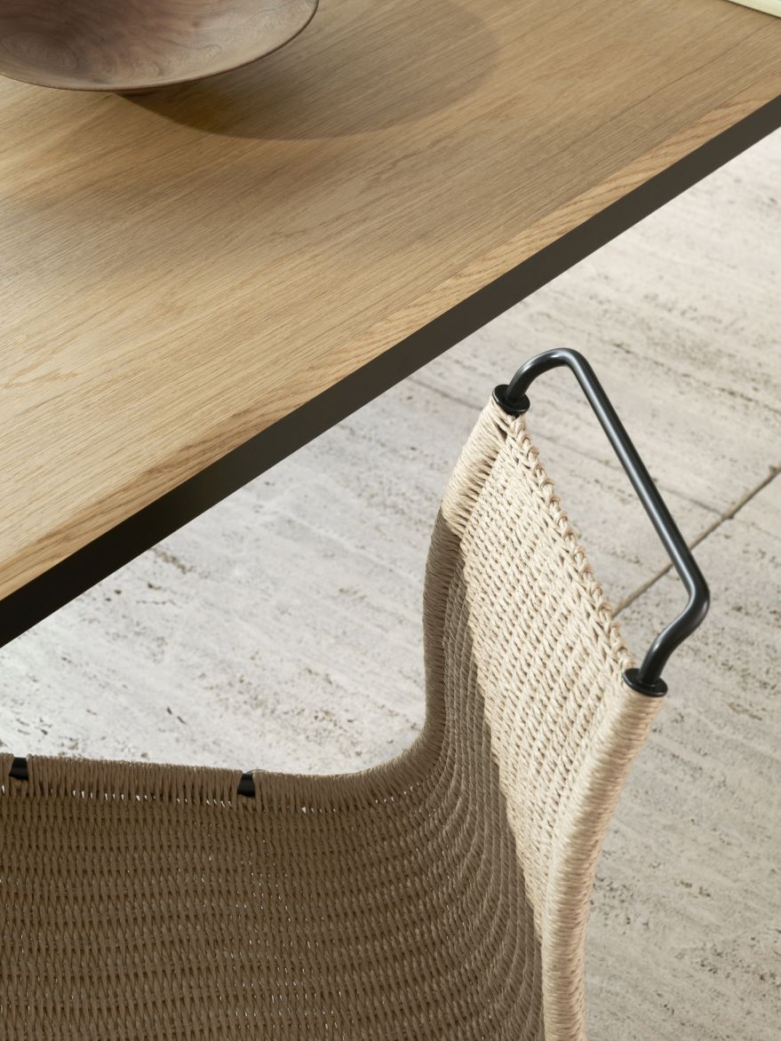 PK1 Stuhl Naturkordel Carl Hansen & Søn 