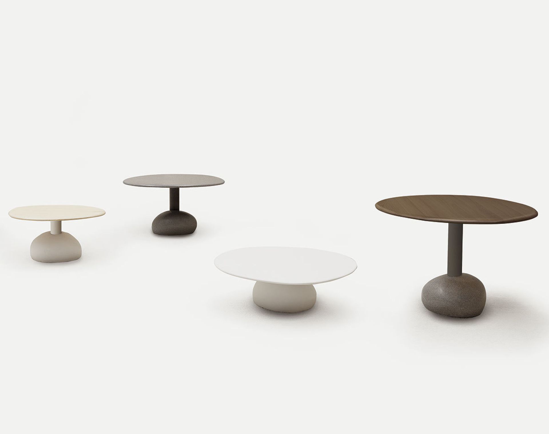 Vesper Tisch Grau-Taupe Sancal