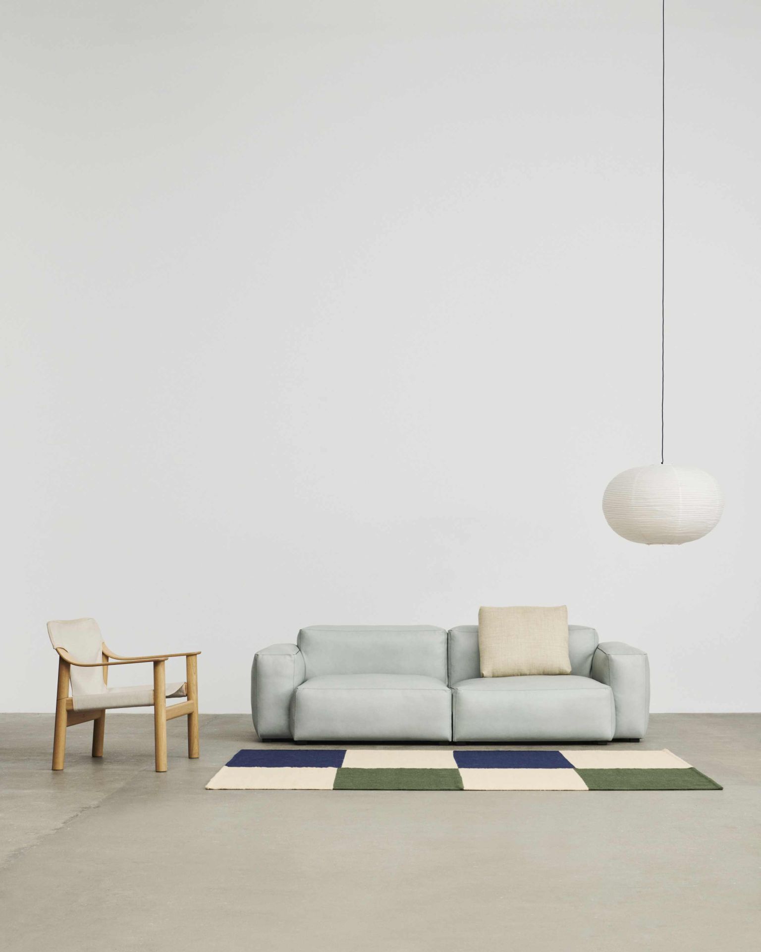 Mags Soft Sofa 2,5 Sitzer Combination 1 Low Armrest Hay