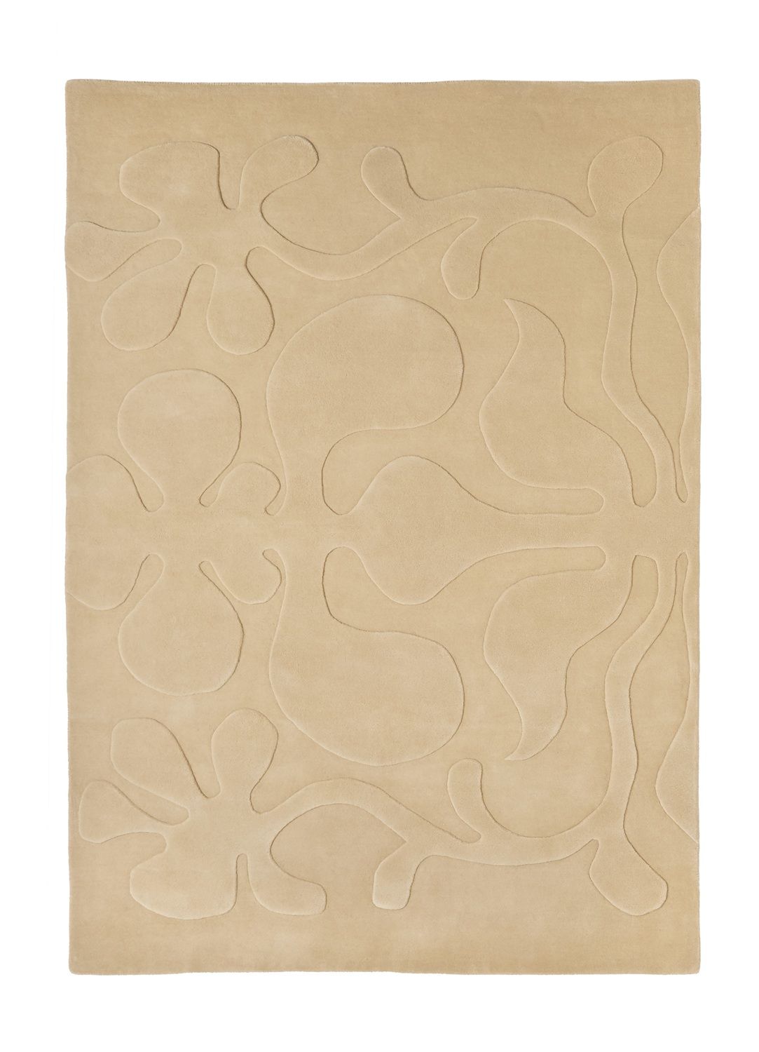 Lucia Eames Rooted Teppich Ivory Nanimarquina