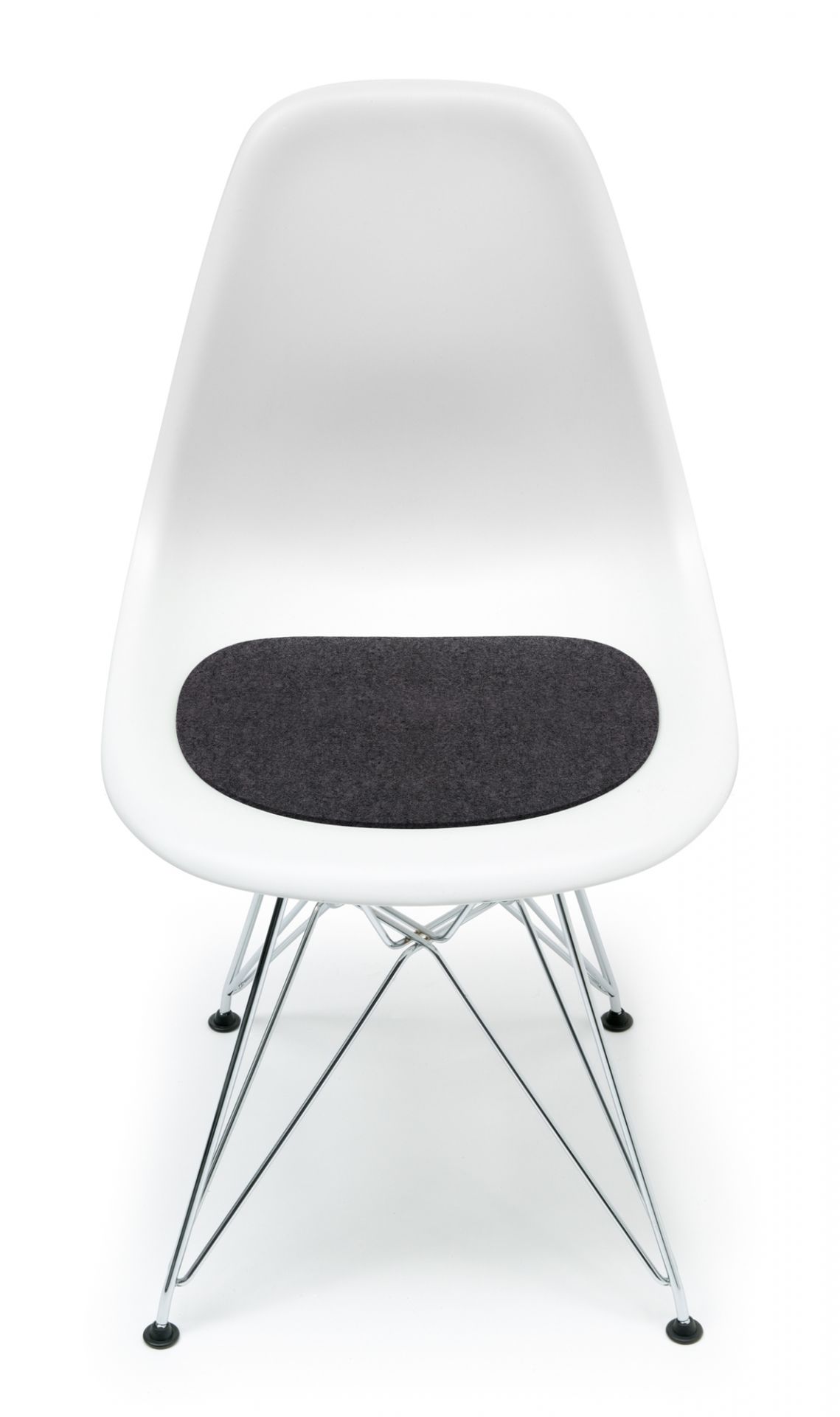 Sitzauflage-Filzauflage Eames Plastic Side Chairs DSR / DSW graphit Hey Sign